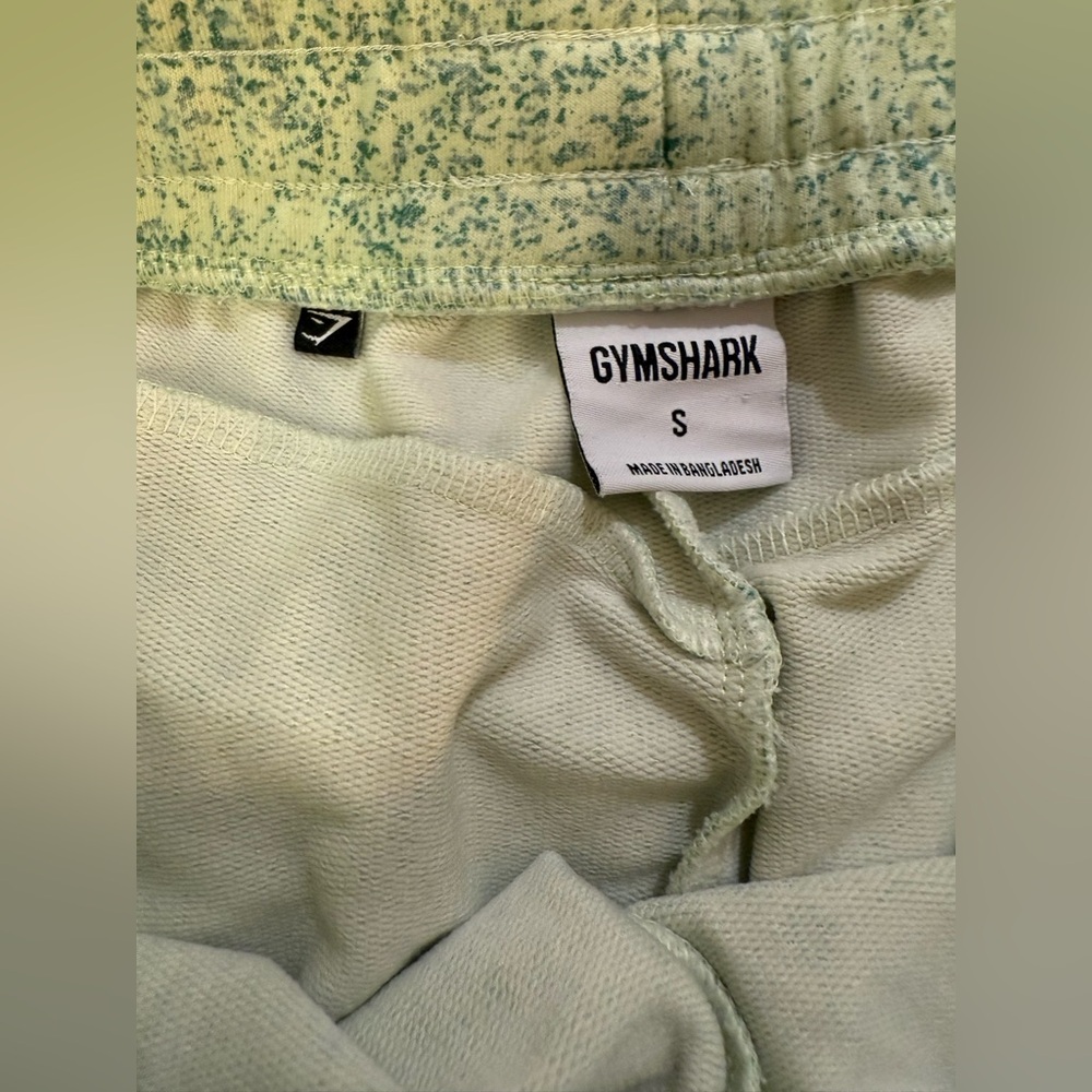 Gymshark Weight Lifting Chalk Joggers Split-Knee Pants Women’s Small Green - Picture 8 of 10